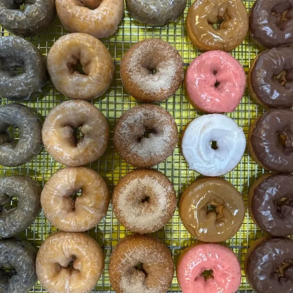 Donut Bar menu preview