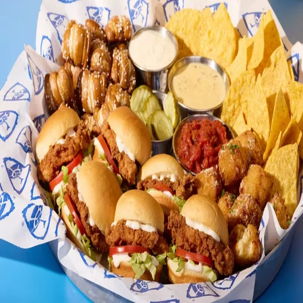 Topgolf The Colony menu preview