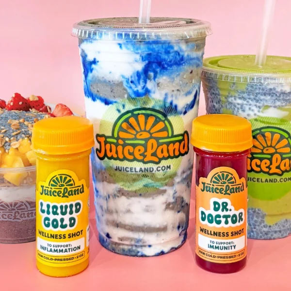 JuiceLand menu preview