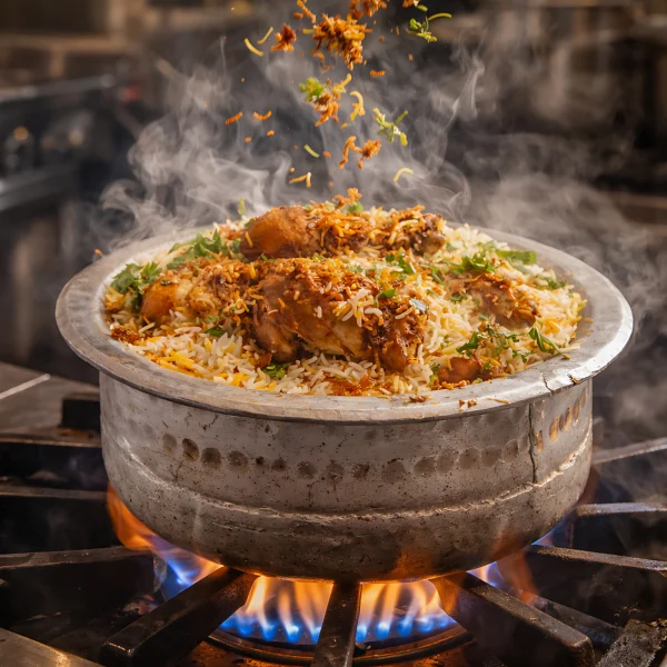 Phanis Handi Biryani menu preview